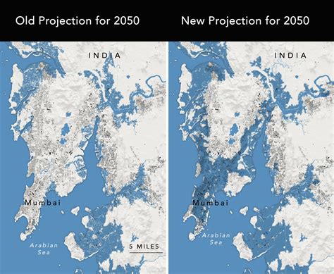 Sea Level Rise Map 2050